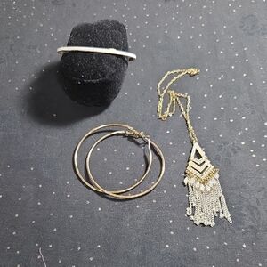 Chic Gold and Silver Bracelet Set